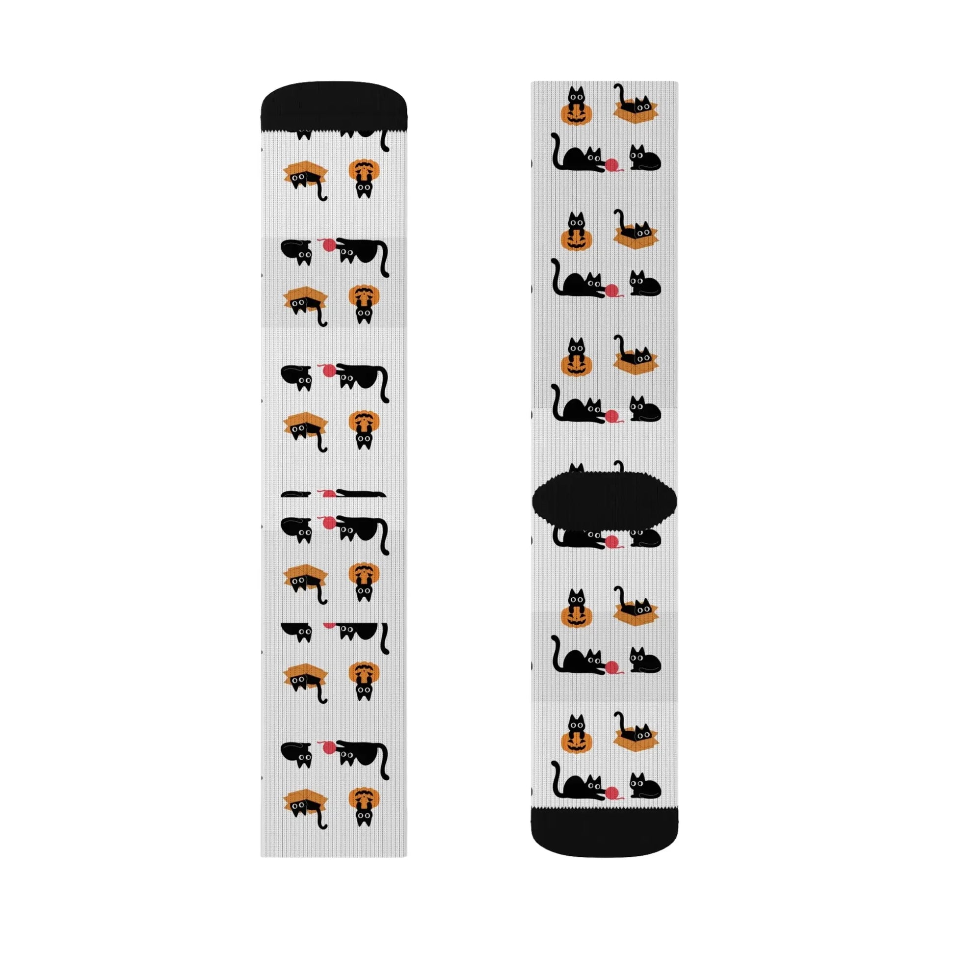 Cat Lovers Sublimation Socks - FloofChonk