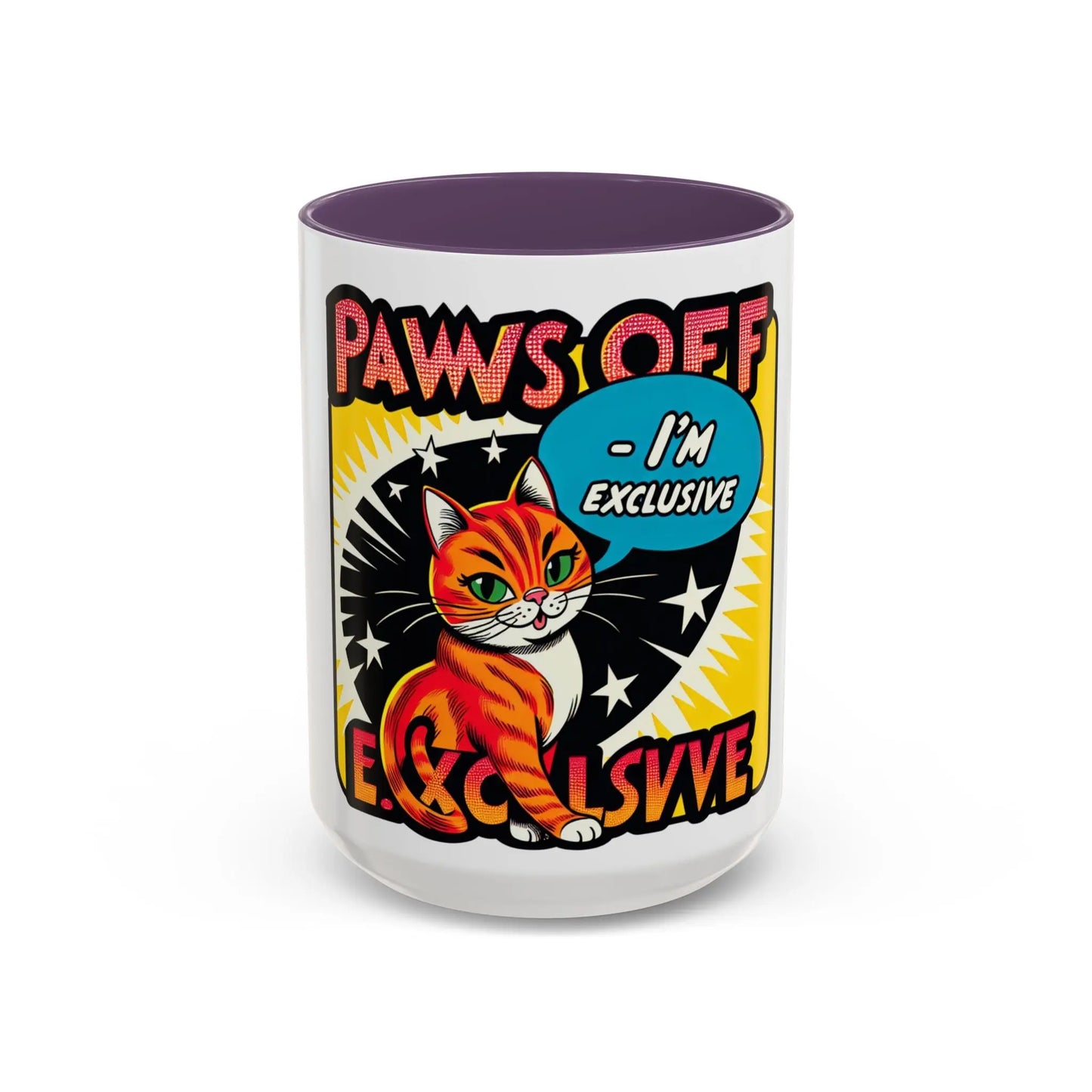 Exclusive Cat Coffee Mug - Paws Off Design, Funny Cat Mug, Gift for Cat Lovers, Coffee or Tea Cup, Birthday or Holiday Gift Printify