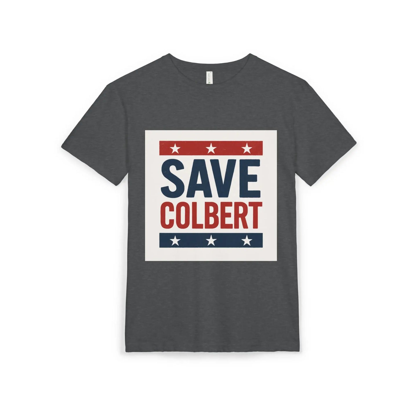 Save Colbert Unisex T-Shirt - Ferris Bueller Style 80s Movie Inspired Resistance Tee Printify