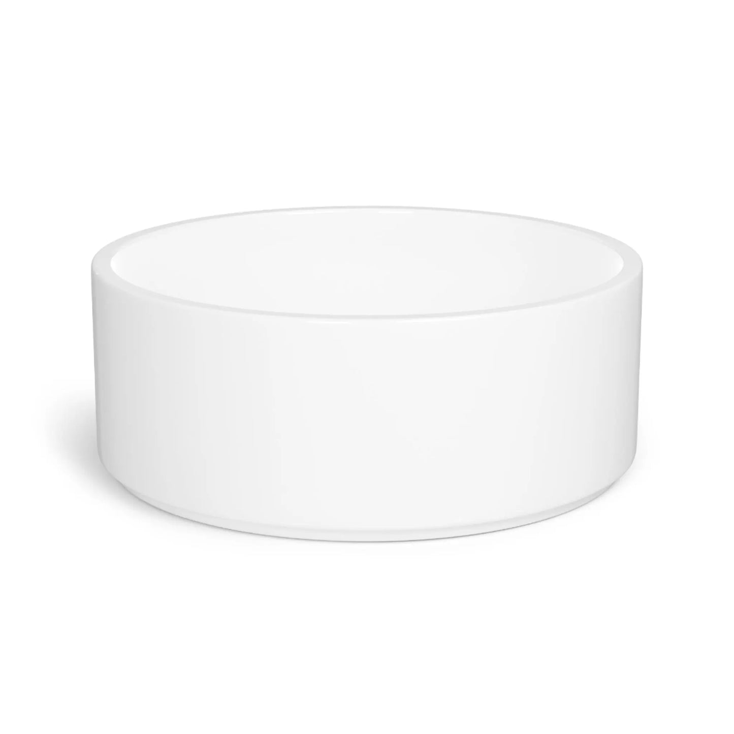 Pet Bowl - Cute Cat Paw Print Personalized Dog Dish for Pet Lovers Printify