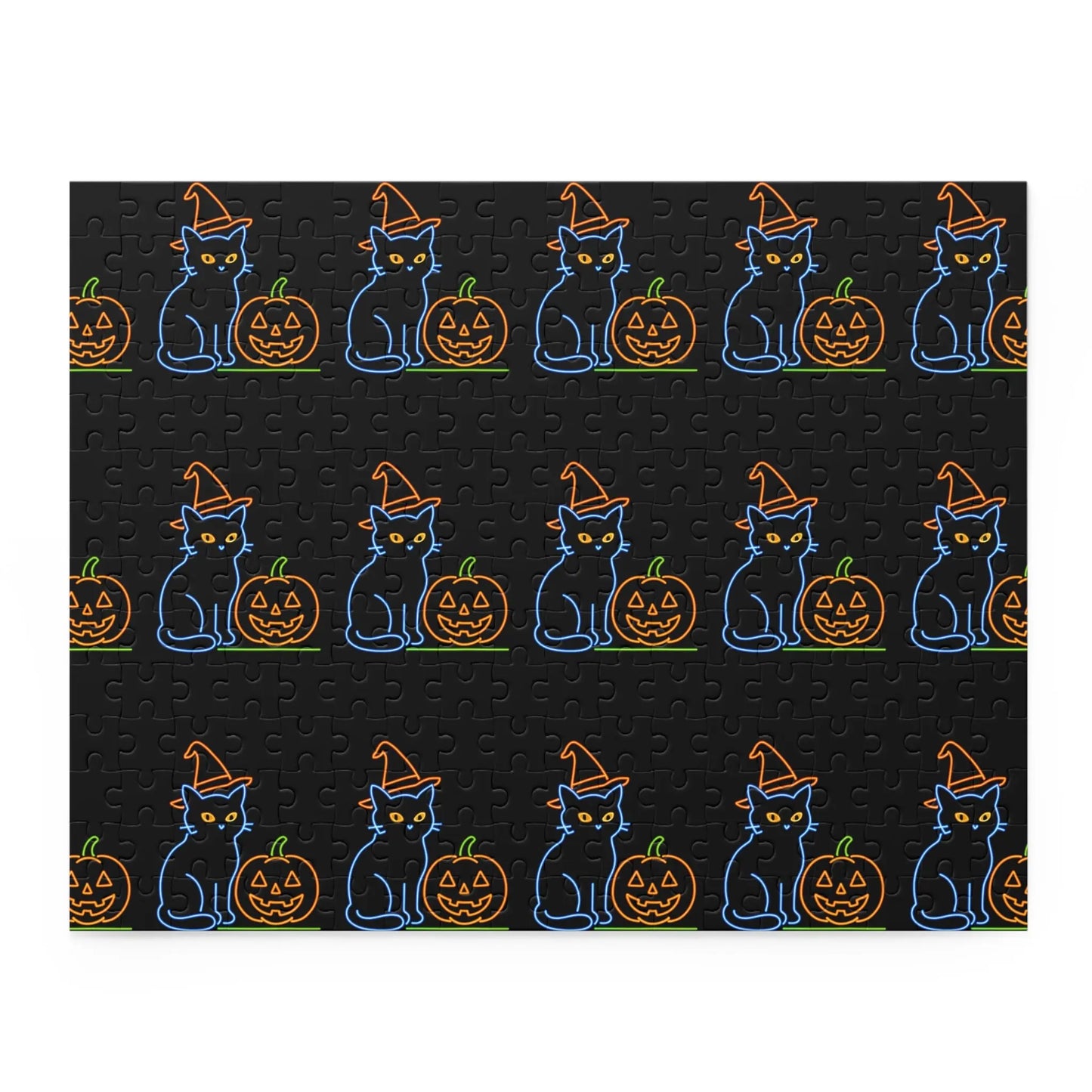 Halloween Cat Puzzle - 500-Piece