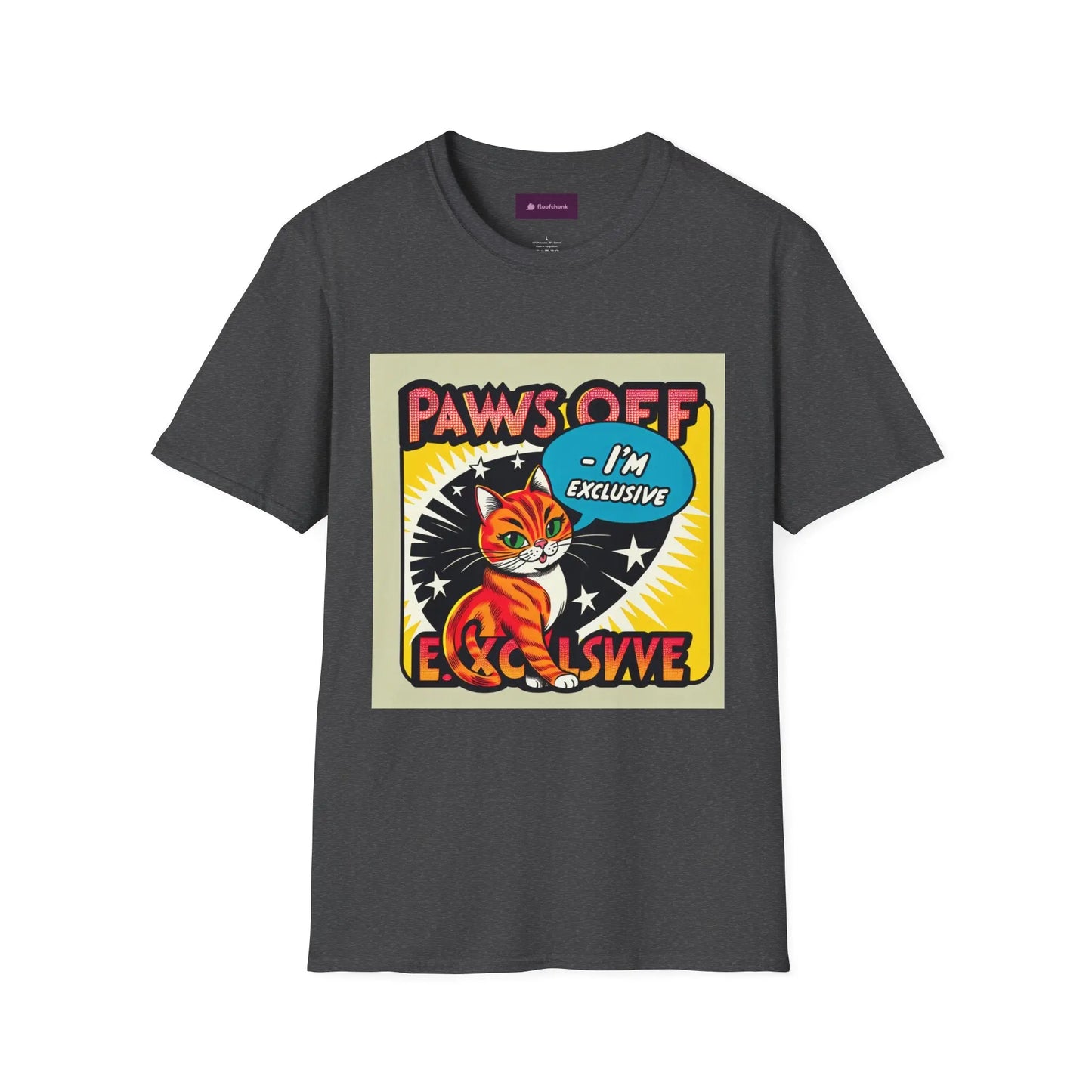 Cat Design Unisex T-Shirt Printify
