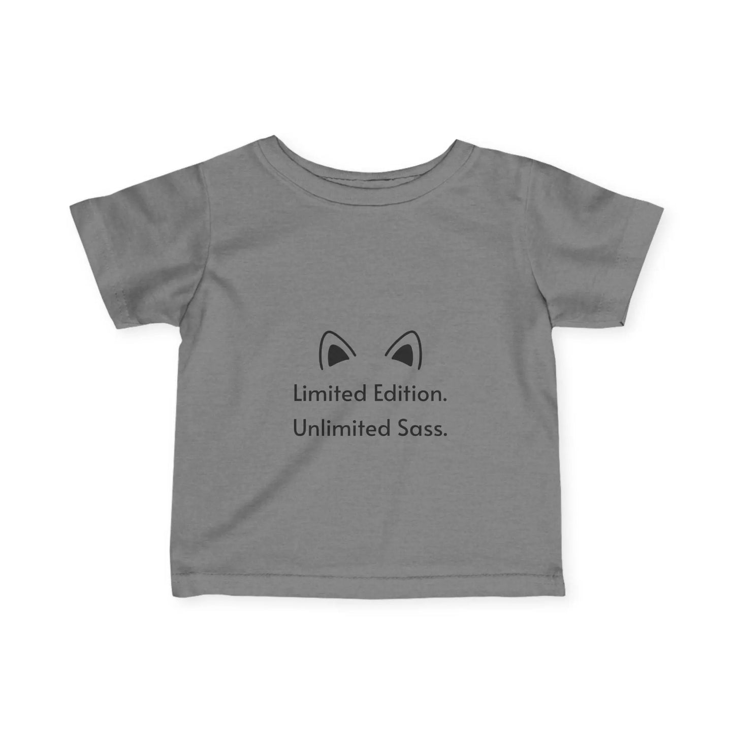 Infant Sass Tee - Limited Edition, Cute Baby Shirt, Funny Toddler Outfit, Playful Infant Apparel, Unique Gift for Baby Shower Printify