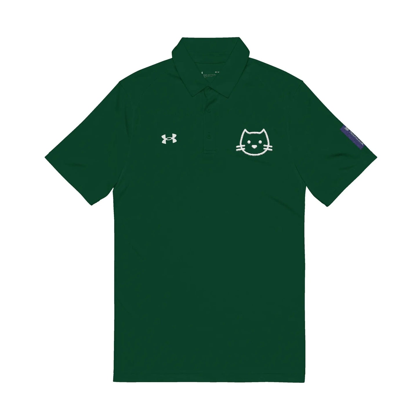 Under Armour Embroidered Cat Polo Printify