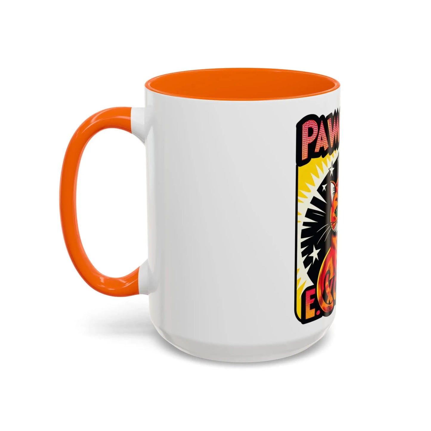 Exclusive Cat Coffee Mug - Paws Off Design, Funny Mugs - FloofChonk Exclusive Printify