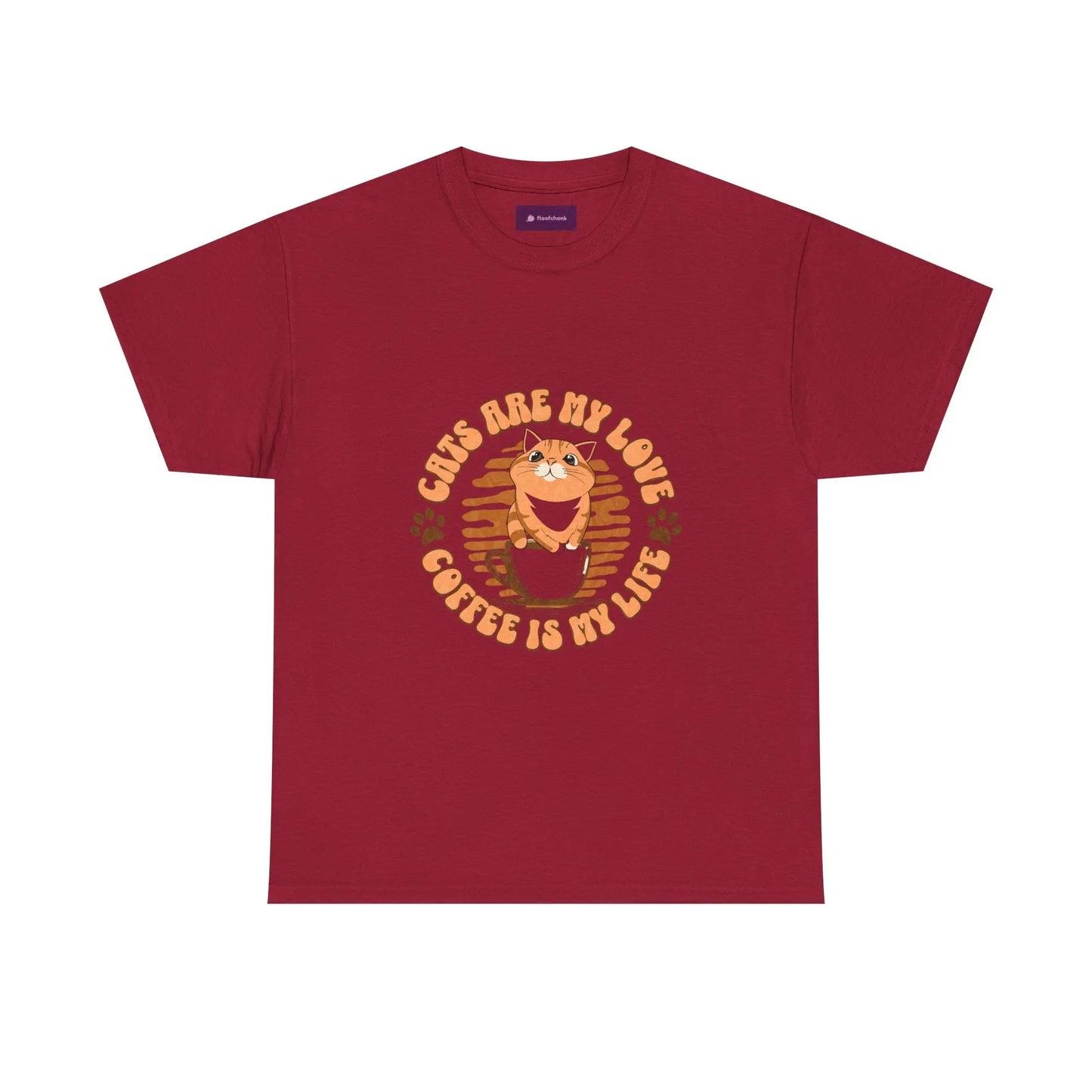 Retro Coffee Tee, Funny Cat Lover Shirt, Gift for Pet Owners, Cute Graphic Tee, Inspirational Animal Apparel Printify