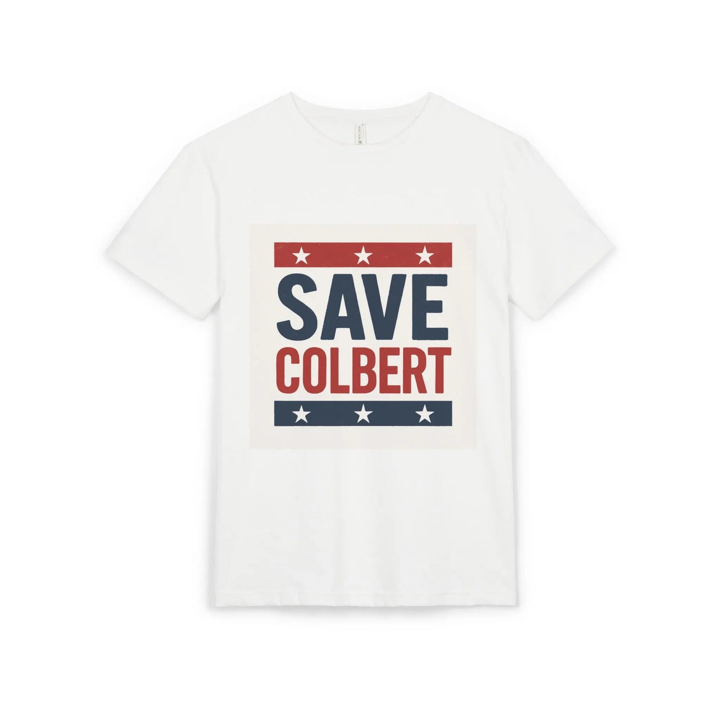 Save Colbert Unisex T-Shirt - Ferris Bueller Style 80s Movie Inspired Resistance Tee Printify