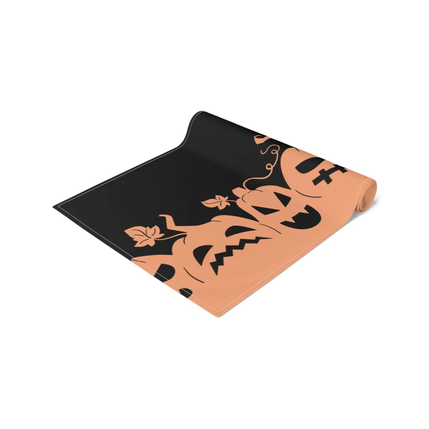 Halloween Table Runner with Pumpkins, Spooky Home Decor, Autumn Dining, Halloween Party, Halloween Table Decor, Seasonal Table Runner - FloofChonk