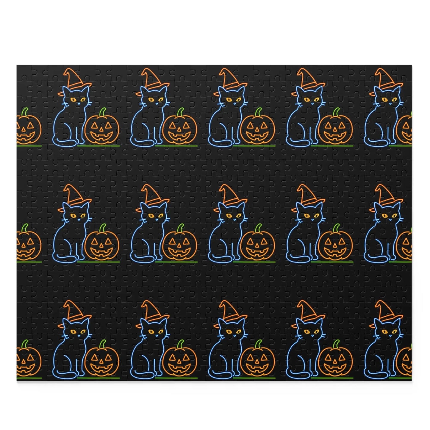 Halloween Cat Puzzle - 500-Piece - FloofChonk