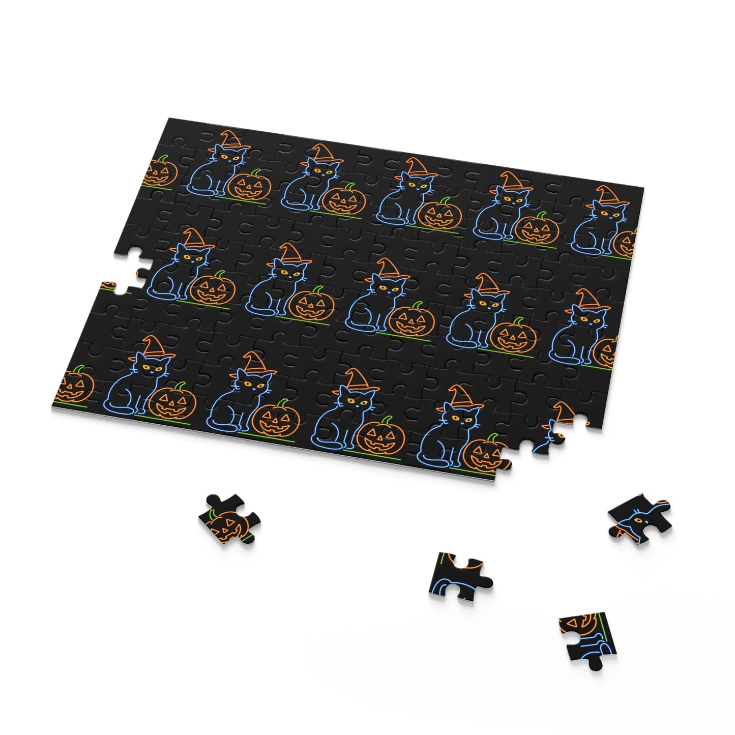 Halloween Cat Puzzle - 500-Piece