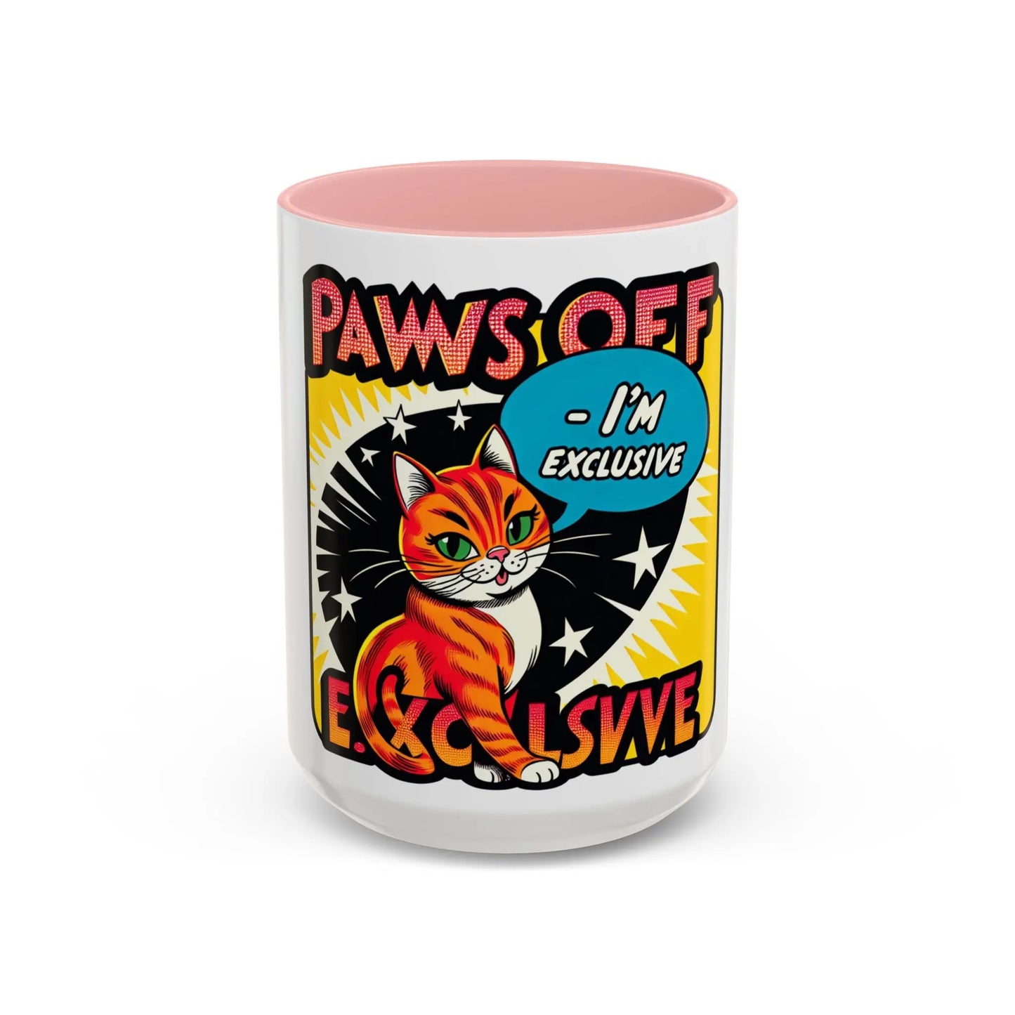 Exclusive Cat Coffee Mug - Paws Off Design, Funny Cat Mug, Gift for Cat Lovers, Coffee or Tea Cup, Birthday or Holiday Gift Printify