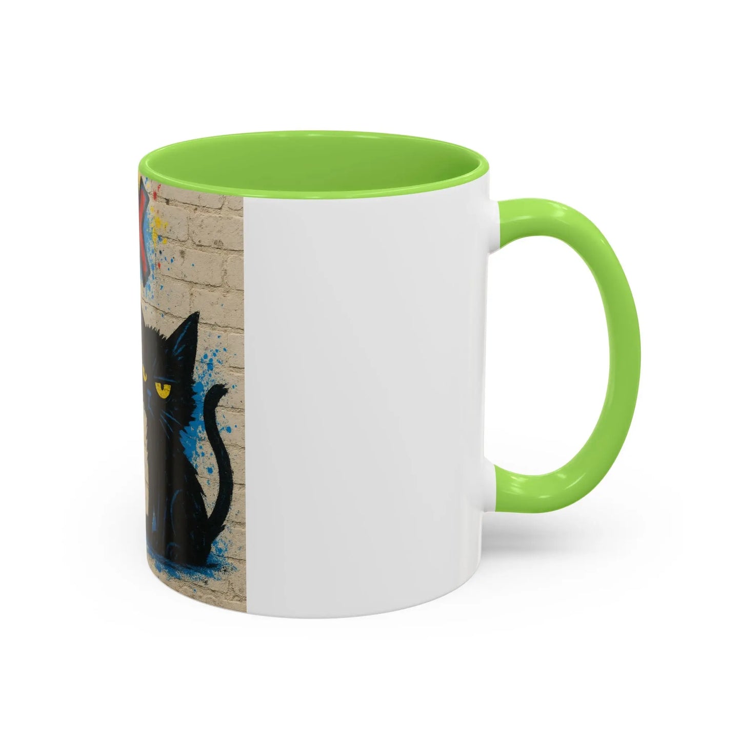 Graffiti Cat Mug Printify