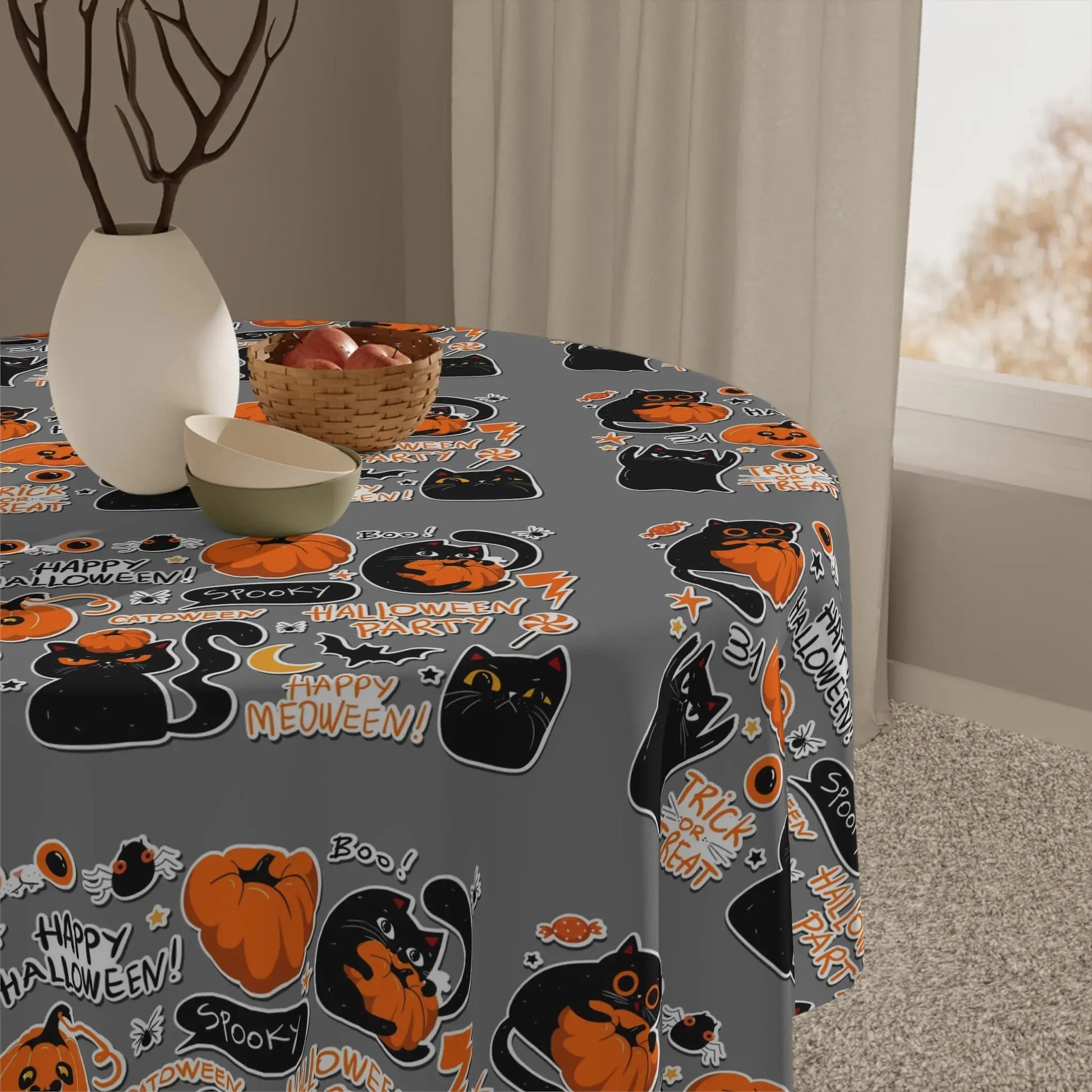 Halloween Tablecloth - FloofChonk