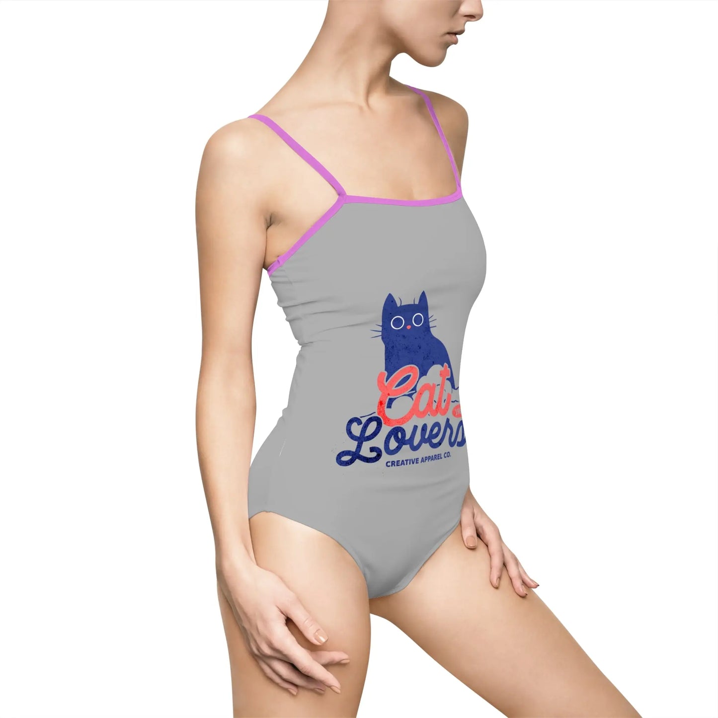 Cat Lovers Women's One Piece Swimsuit - FloofChonk