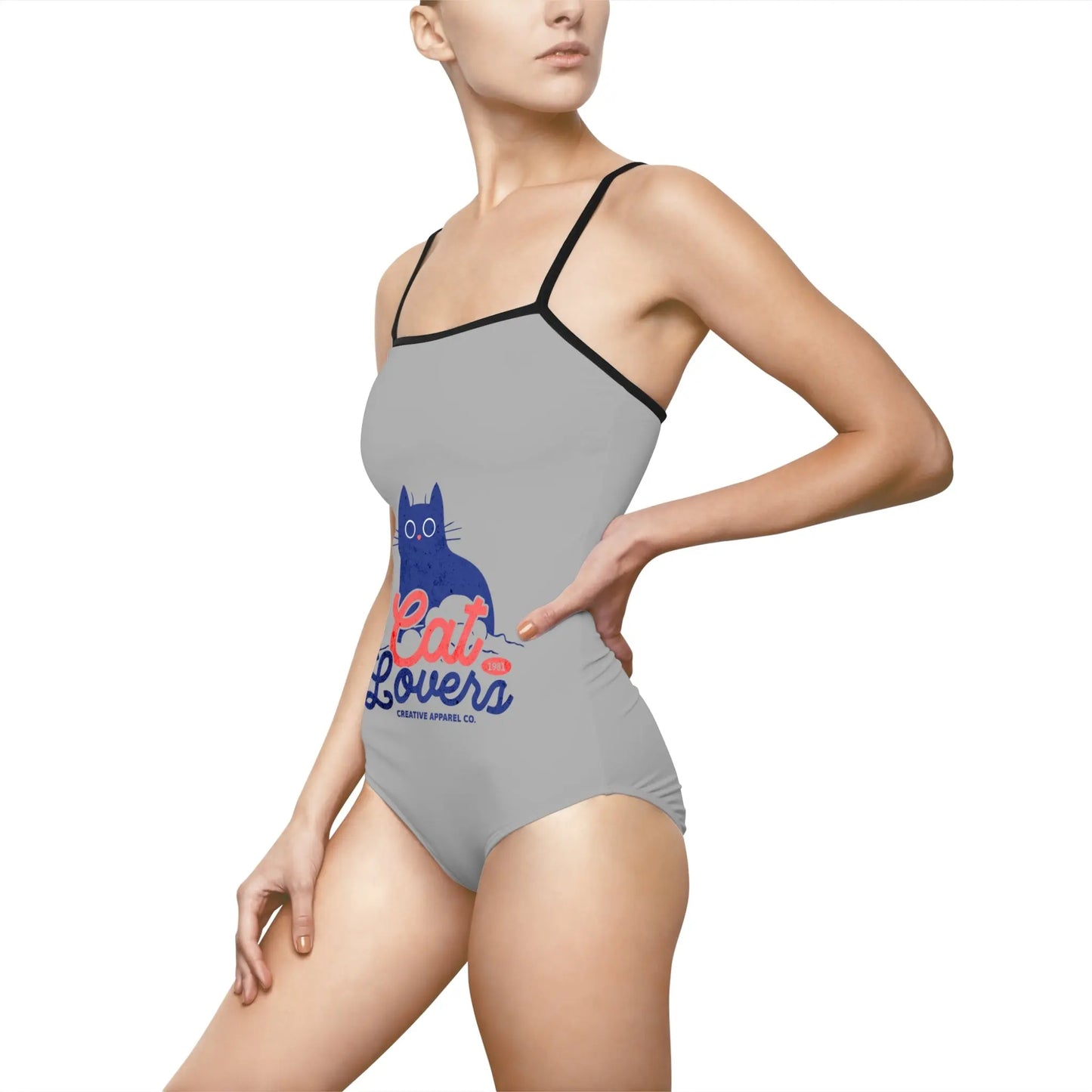 Cat Lovers Women's One Piece Swimsuit - FloofChonk