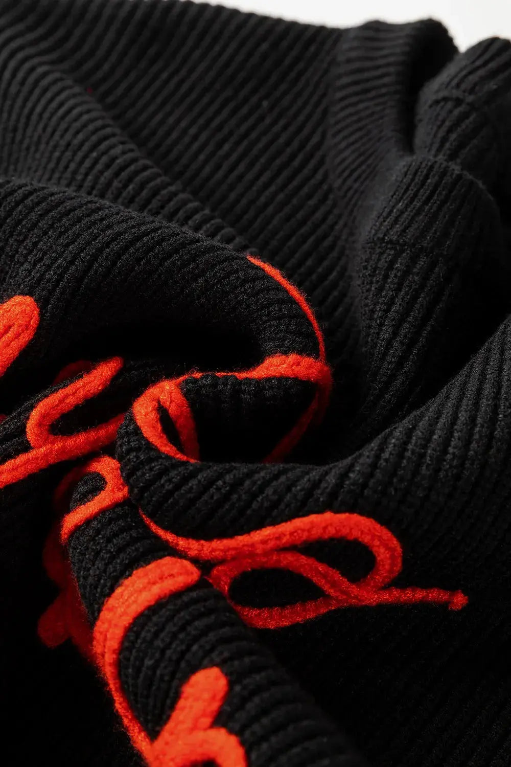 HELLO PUMPKIN Round Neck Long Sleeve Sweater - FloofChonk