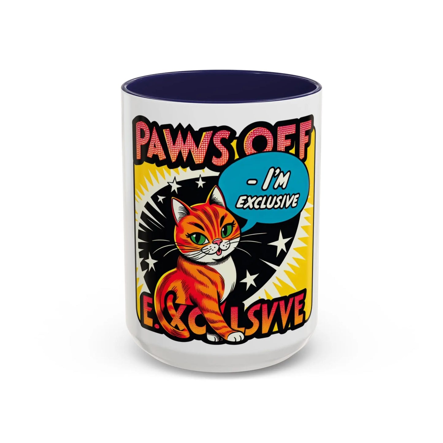 Exclusive Cat Coffee Mug - Paws Off Design, Funny Cat Mug, Gift for Cat Lovers, Coffee or Tea Cup, Birthday or Holiday Gift Printify