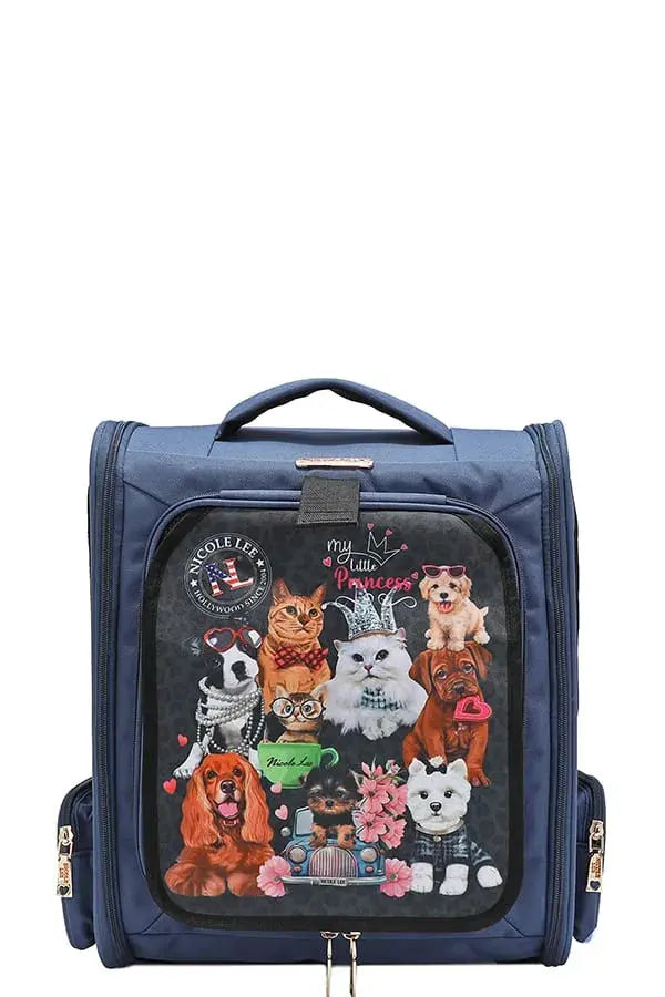 Nicole Lee USA Expandable Pet Carrier Backpack - FloofChonk