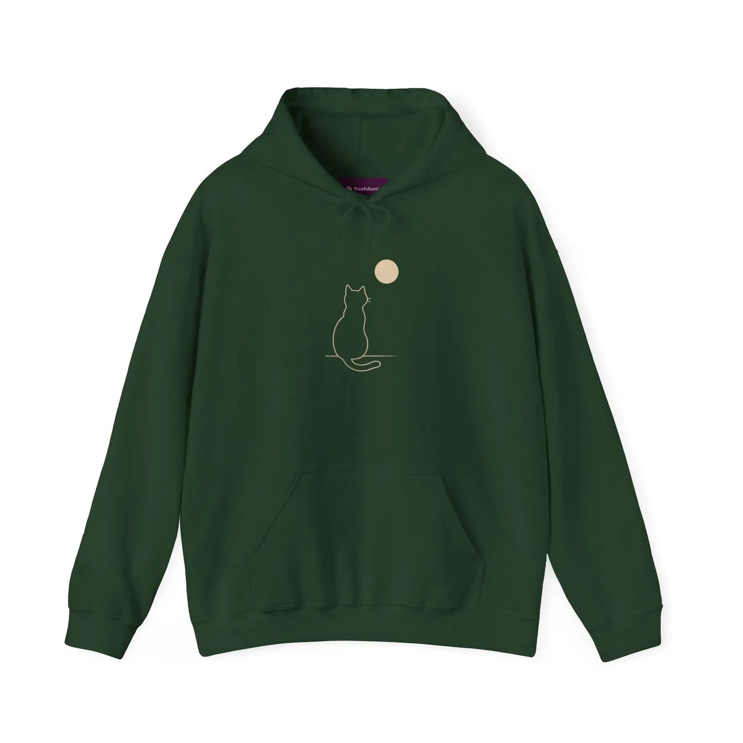 Cozy Cat Lover Hoodie - Unisex Heavy Blend Sweatshirt with Cat Design, Perfect Gift for Pet Owners, Cat Enthusiasts, Casual Wear - FloofChonk