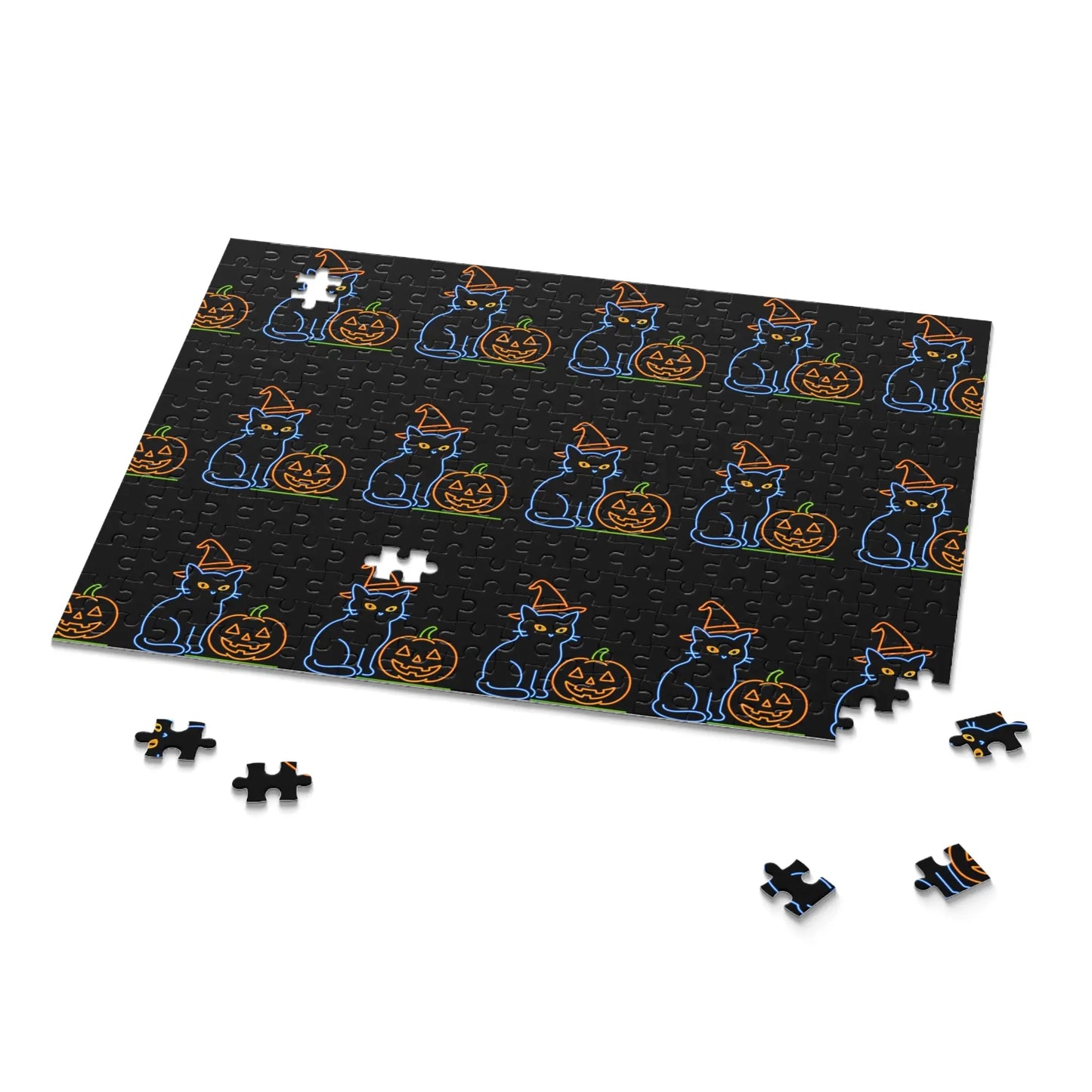 Halloween Cat Puzzle - 500-Piece