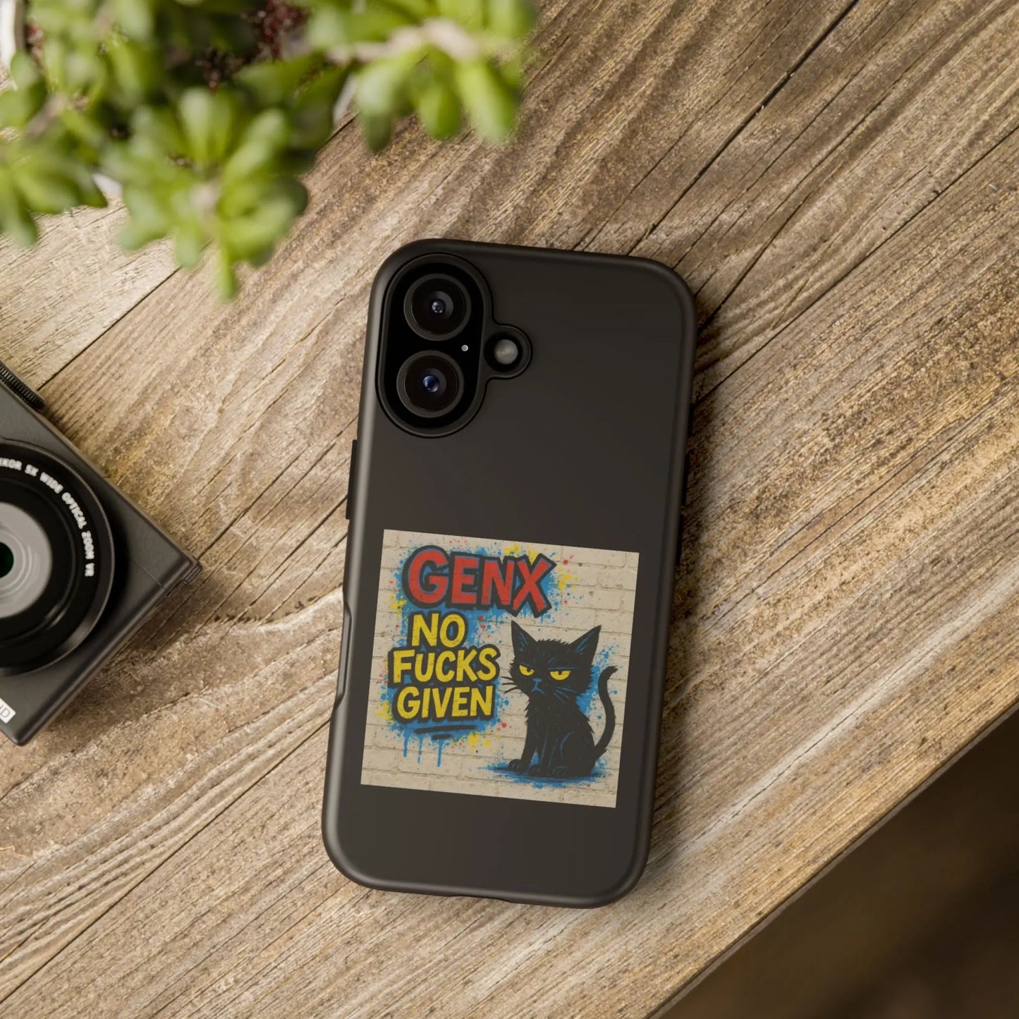 Phone Case - Bold Cat Design, Unique Gift for Cat Lovers Printify