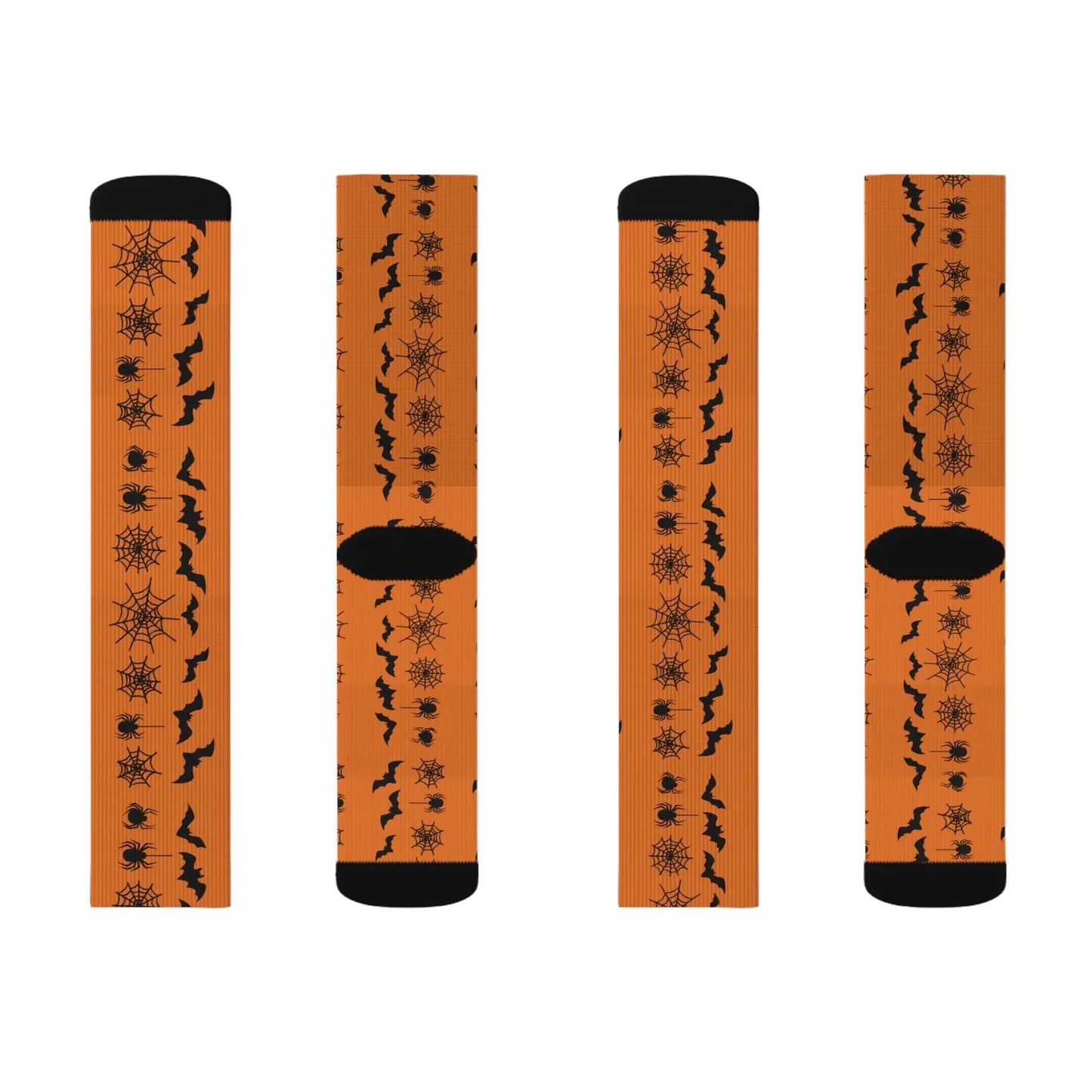 Halloween Themed Socks, Spooky Cozy Socks, Unique Gift for Her, Fall Accessories, Autumn Vibes, Funky Fashion Footwear - FloofChonk