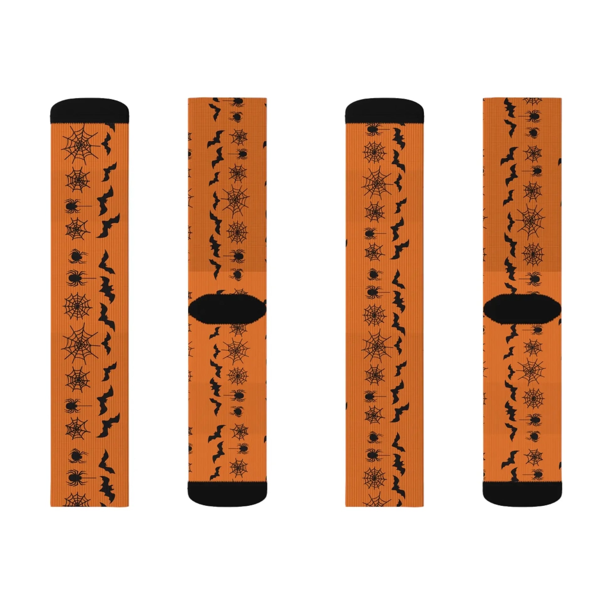 Halloween Themed Socks, Spooky Cozy Socks, Unique Gift for Her, Fall Accessories, Autumn Vibes, Funky Fashion Footwear - FloofChonk