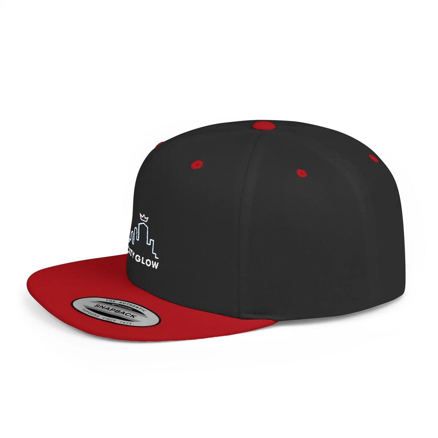 Flat Bill Snapback Hat, Stylish Trendy Cap for All Occasions, Streetwear Accessory, Outdoor Events, Casual Wear Printify