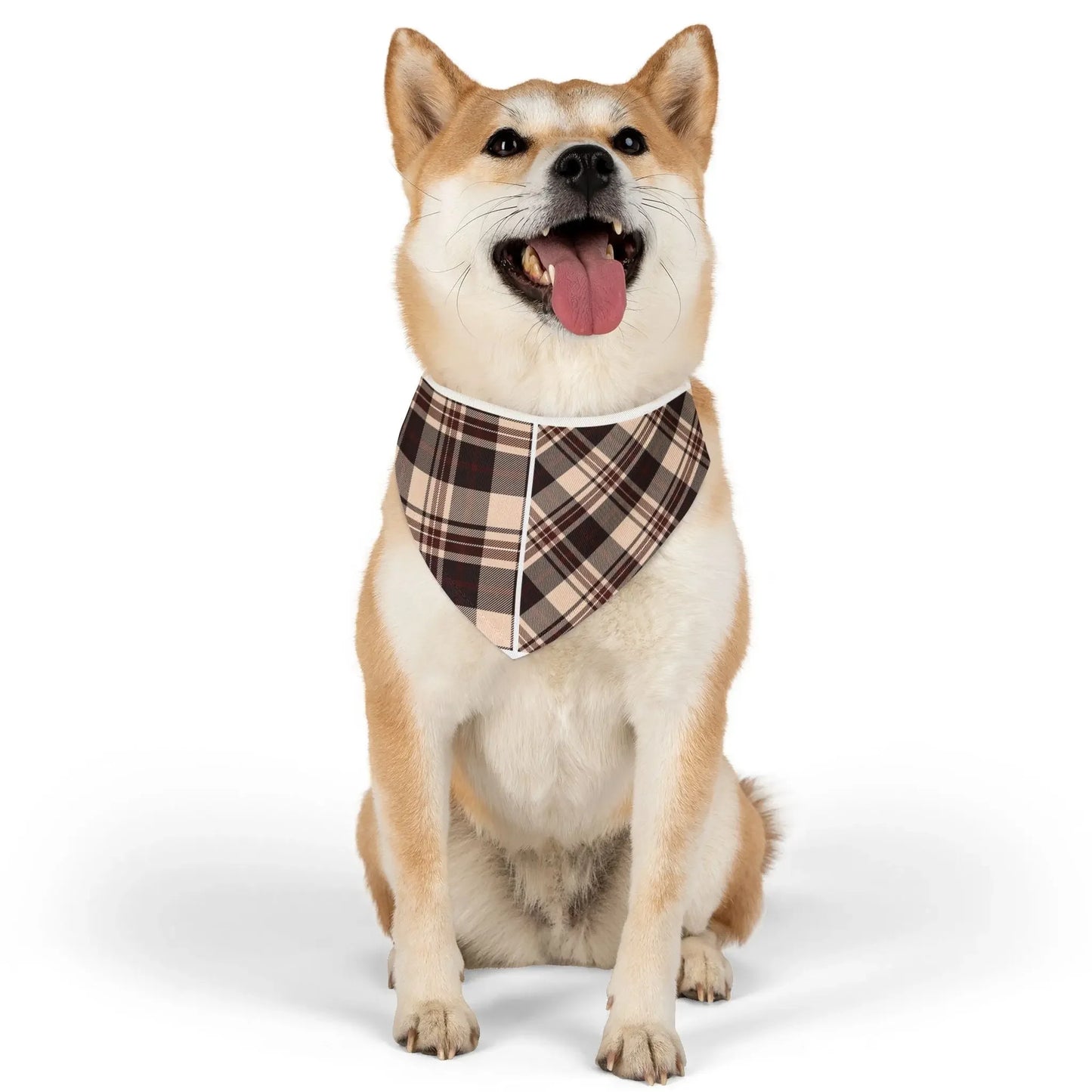 Pet Bandana Collar - Plaid Design - FloofChonk
