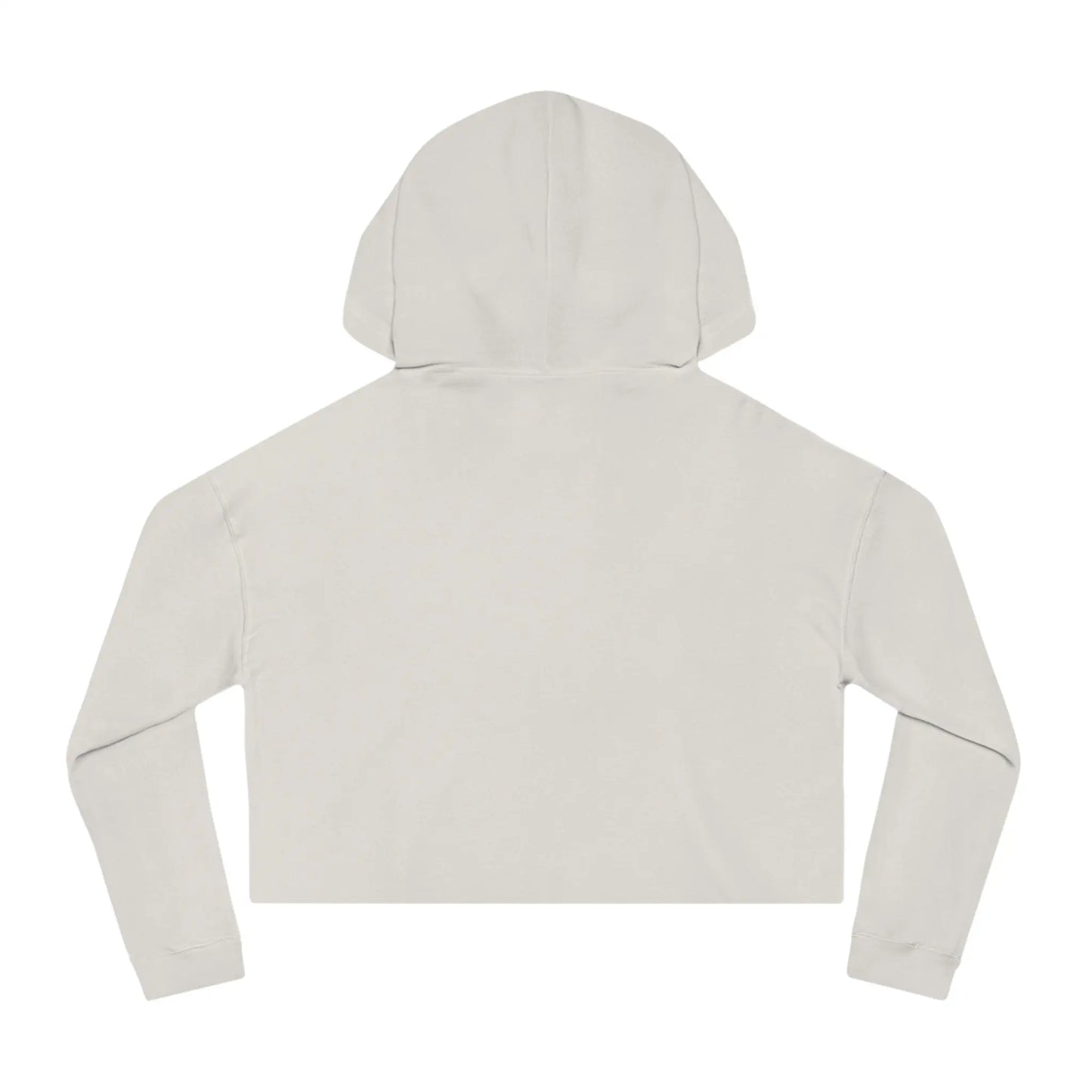 Cat Lover's Cropped Hoodie - Pam-pawing Through the Universe Printify