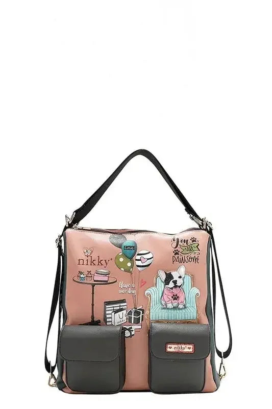 Nicole Lee USA Eco-Leather Backpack - FloofChonk