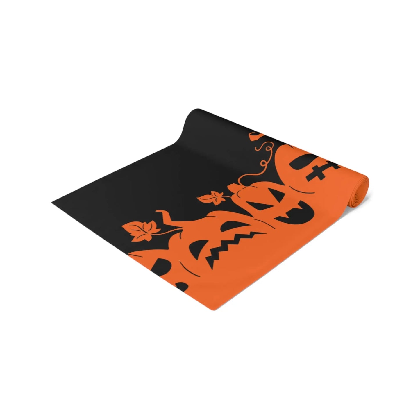 Halloween Table Runner with Pumpkins, Spooky Home Decor, Autumn Dining, Halloween Party, Halloween Table Decor, Seasonal Table Runner - FloofChonk