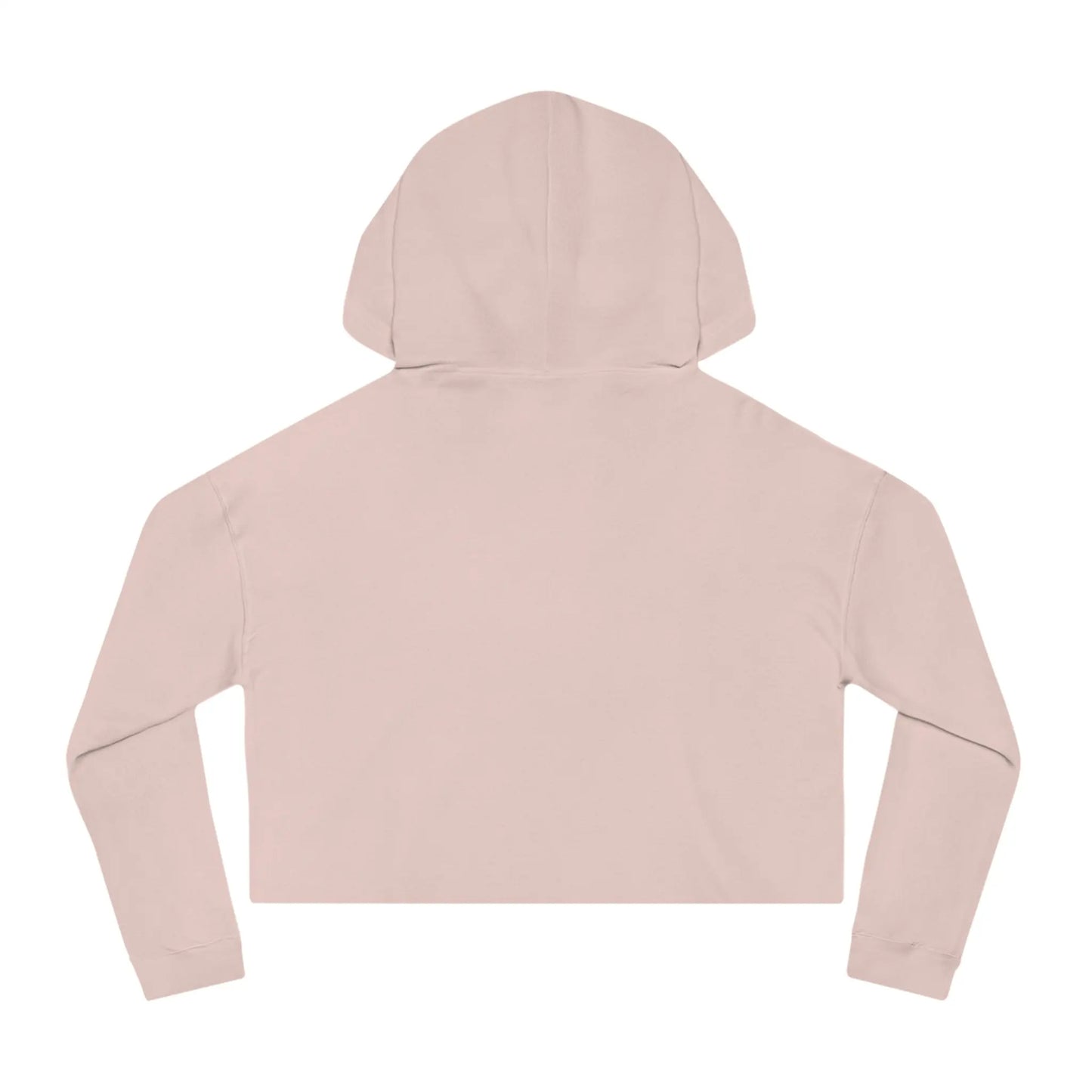 Cat Lover's Cropped Hoodie - Pam-pawing Through the Universe Printify