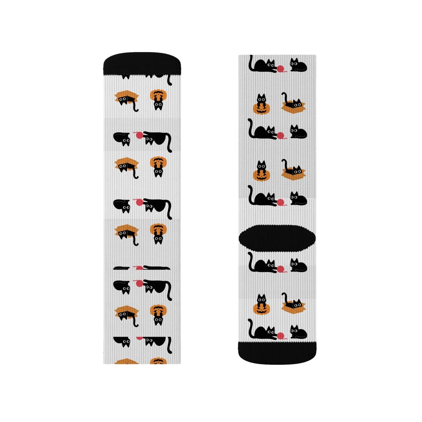 Cat Lovers Sublimation Socks - FloofChonk