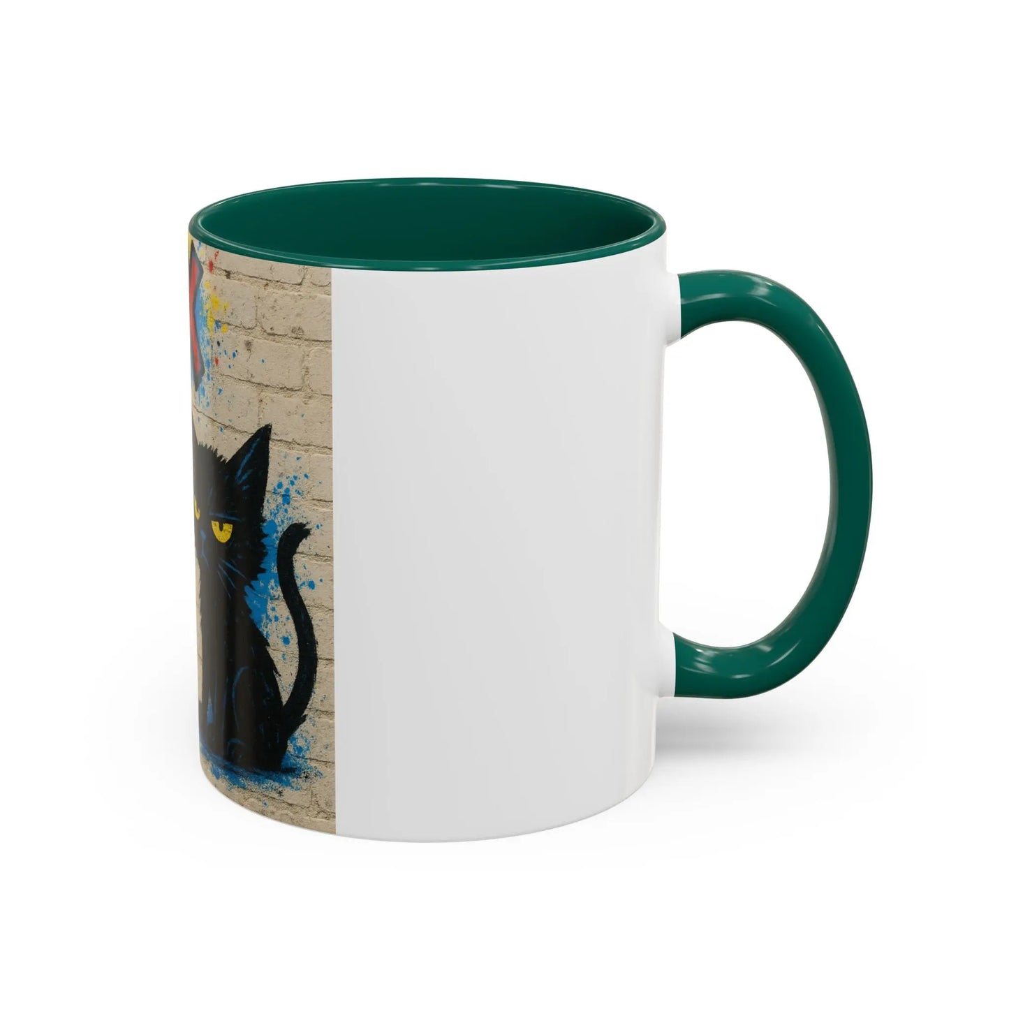 Graffiti Cat Mug Printify