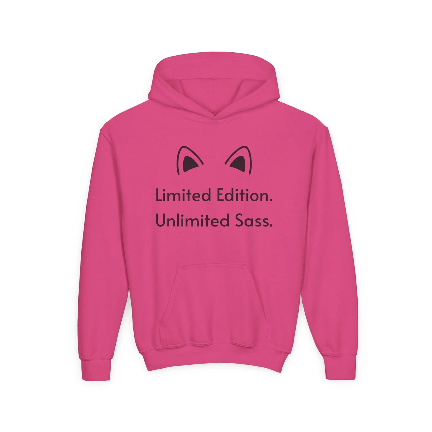 Limited Edition, Unlimited Sass Youth Hoodie Printify