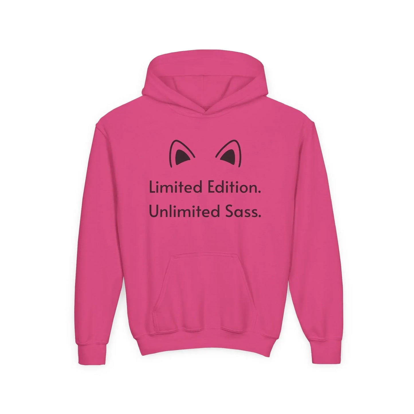Limited Edition, Unlimited Sass Kids Hoodie- FloofChonk Exclusive - FloofChonk