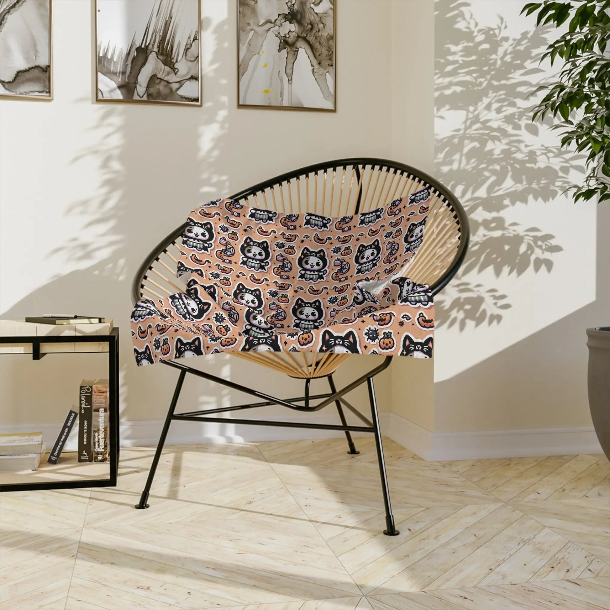 Velveteen Blanket - Cute Animal Themed Cozy Decorative Throw for Kids and Teens - FloofChonk