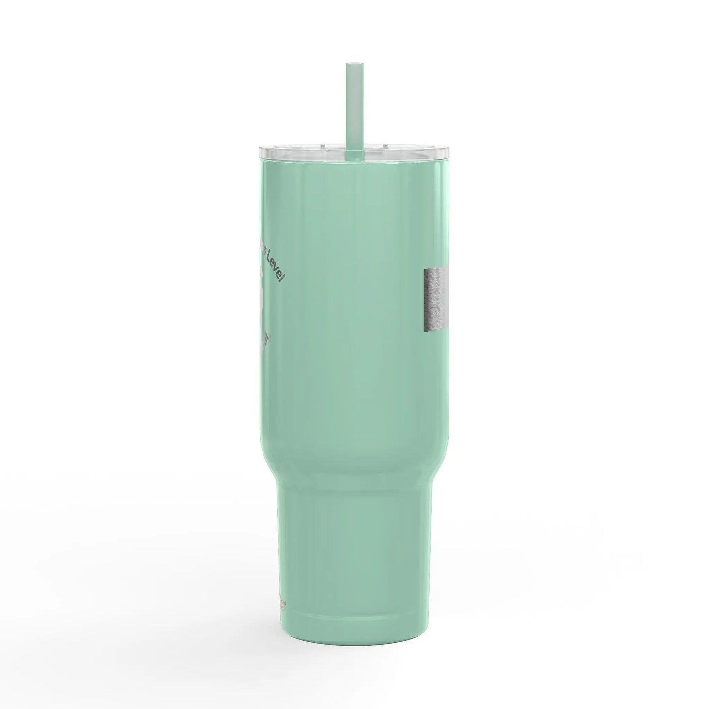 Classroom Chaos Level Hiss-terical 40 oz Insulated Tumbler for Teachers Printify