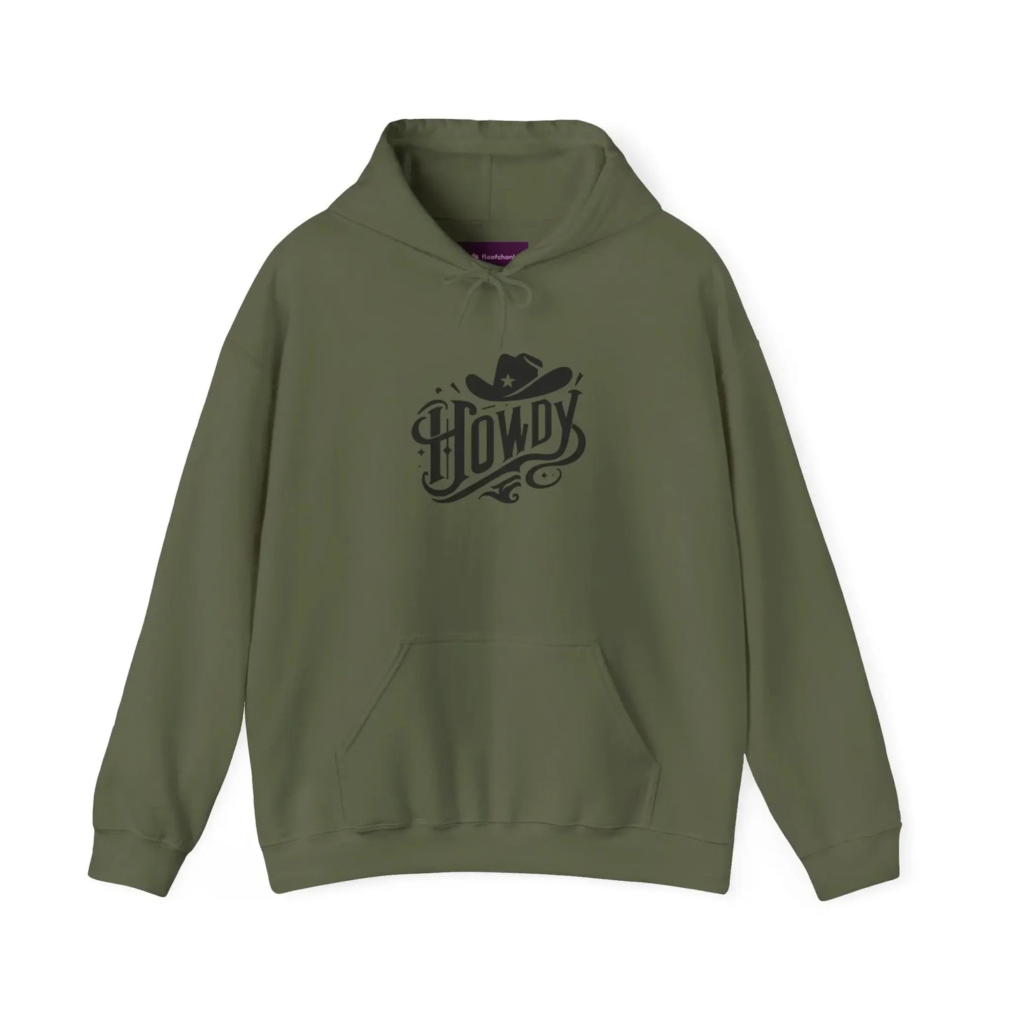 Cozy Howdy Unisex Hoodie Sweatshirt - Fall Winter Casual Wear Gift for Men Women Teens - FloofChonk