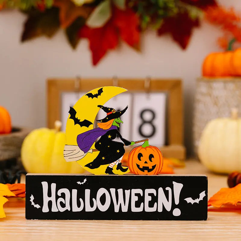 Assorted 2-Piece Halloween Element Ornaments - FloofChonk