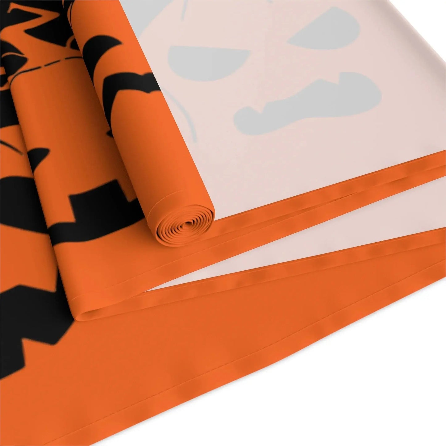 Halloween Table Runner with Pumpkins, Spooky Home Decor, Autumn Dining, Halloween Party, Halloween Table Decor, Seasonal Table Runner - FloofChonk