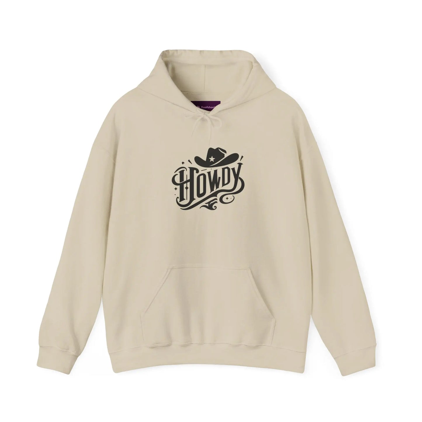 Cozy Howdy Unisex Hoodie Sweatshirt - Fall Winter Casual Wear Gift for Men Women Teens Printify