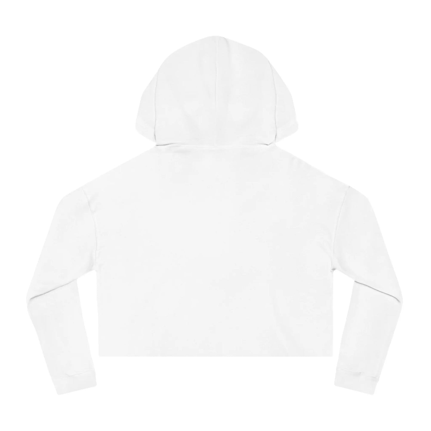 Cat Lover's Cropped Hoodie - Pam-pawing Through the Universe Printify