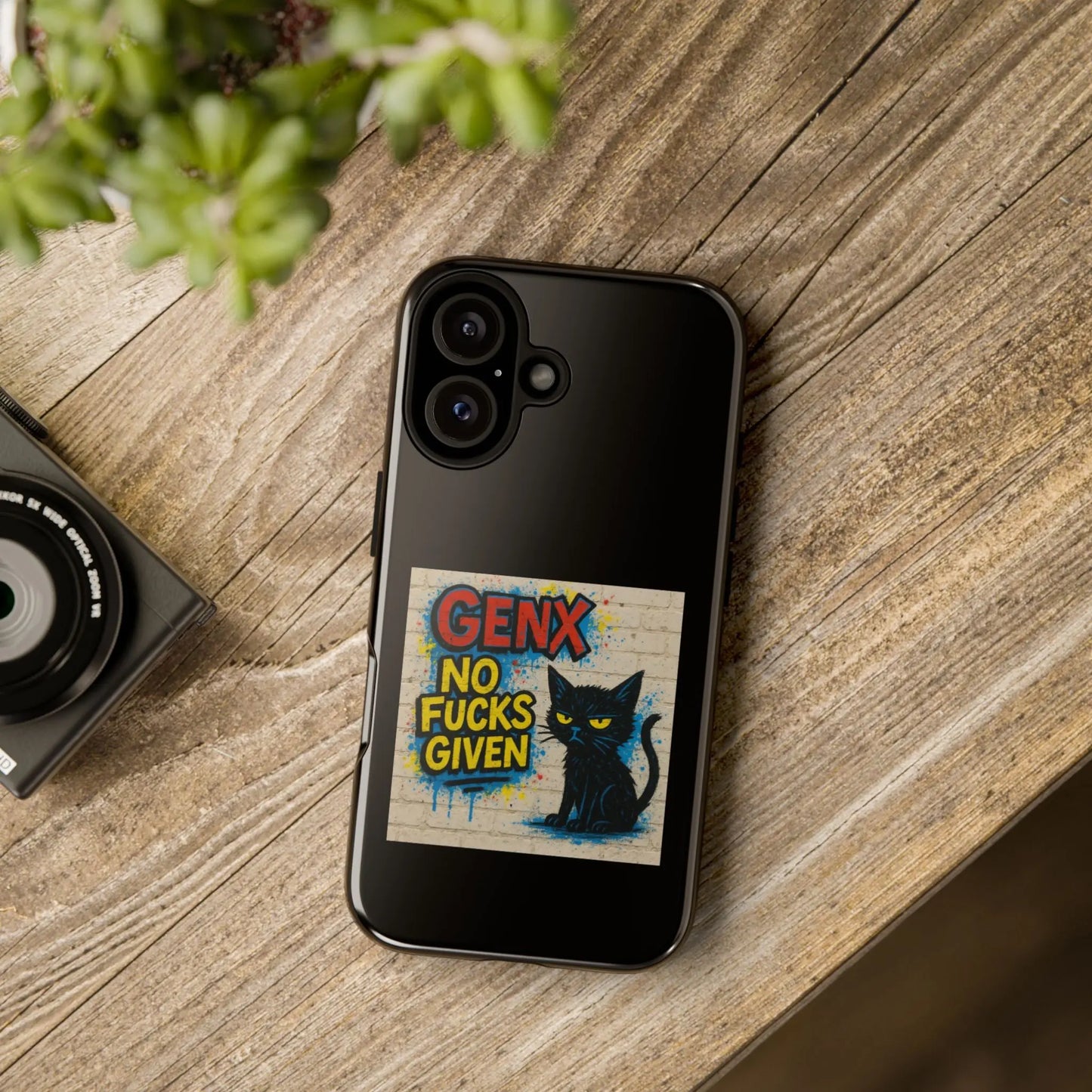 Phone Case - Bold Cat Design, Unique Gift for Cat Lovers Printify