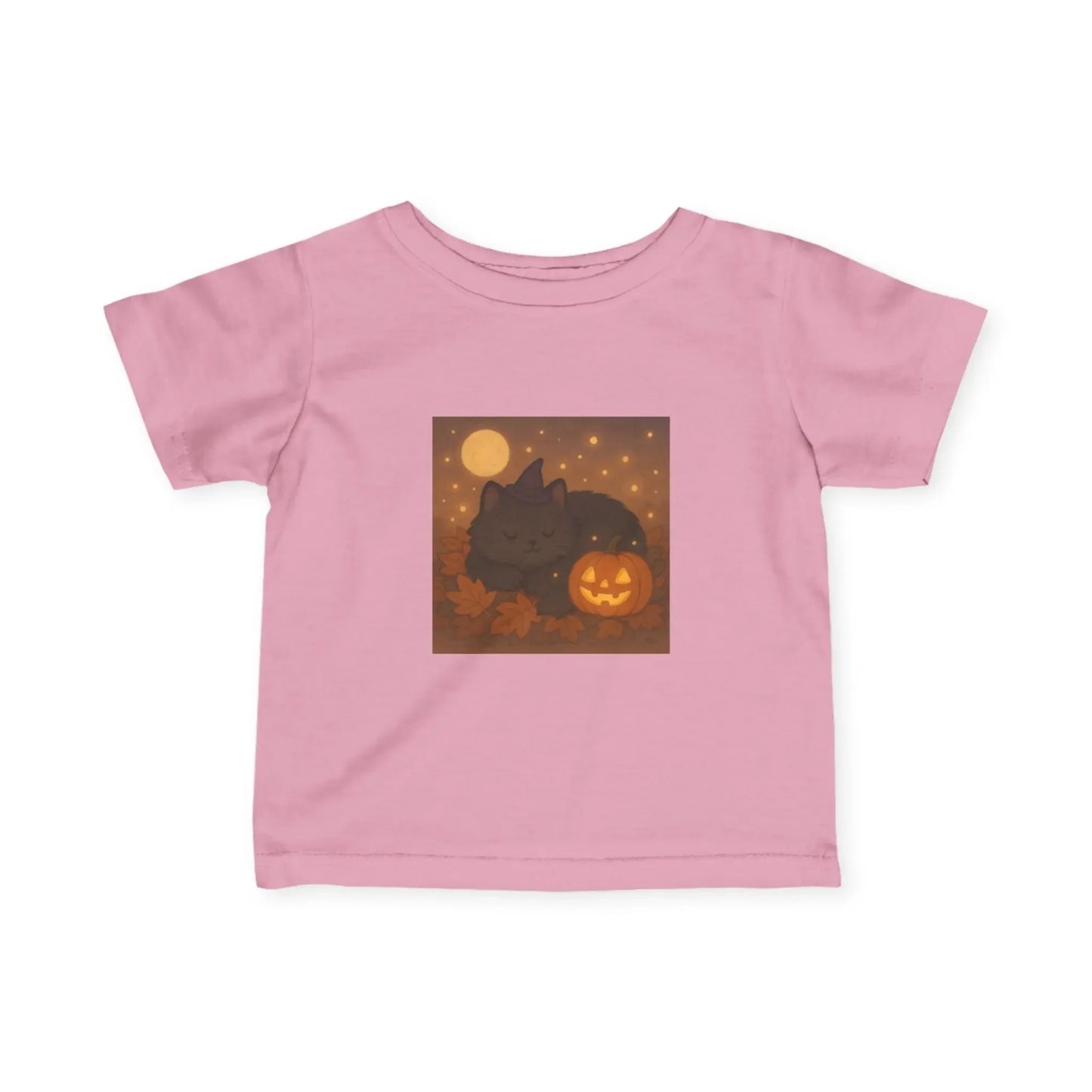 Pumpkin Halloween Infant Tee, Baby Boy Girl Shirt, Toddler Outfit, Cute Fall Baby Clothes, Halloween Costume for Babies, Infant Fine Jersey - FloofChonk