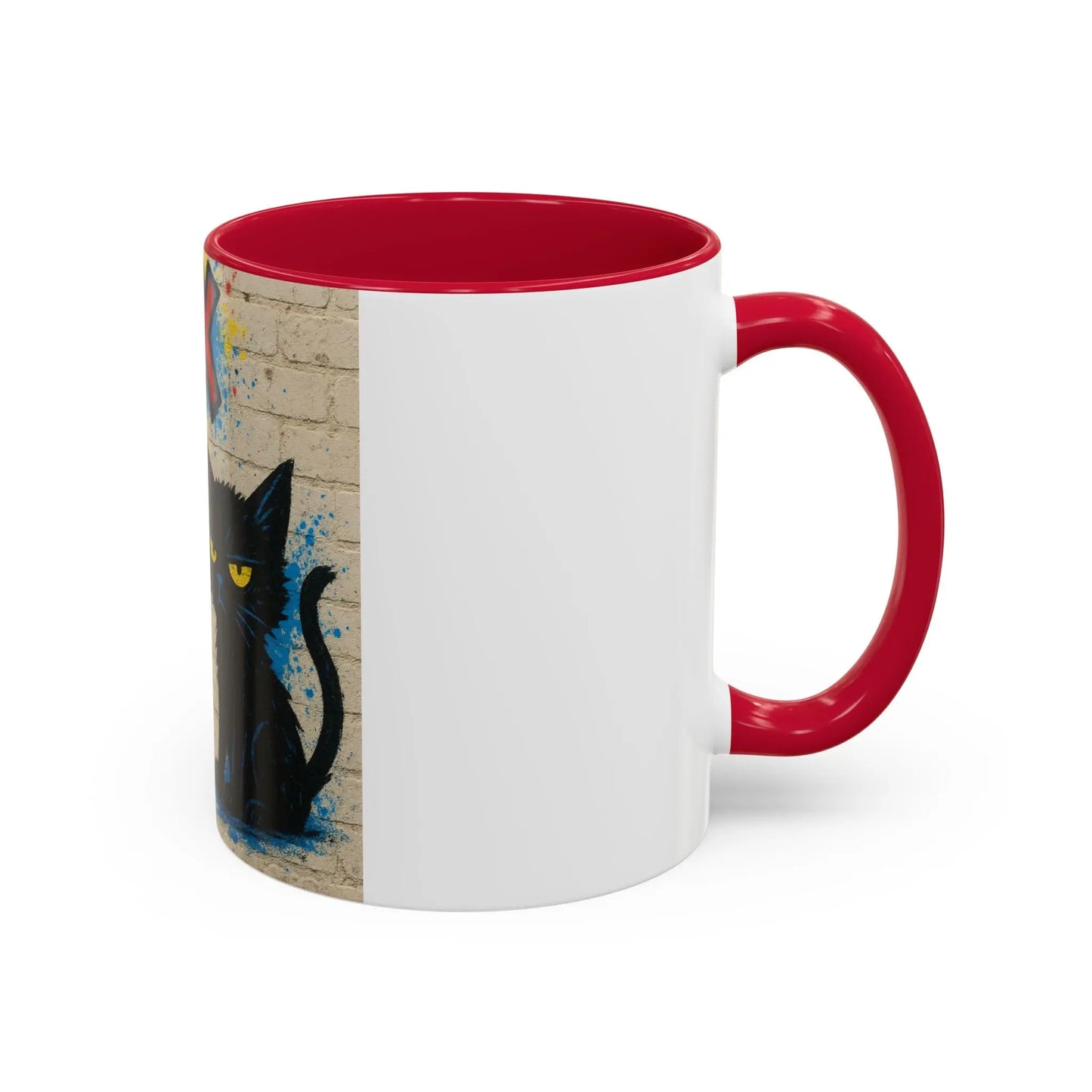 Graffiti Cat Mug Printify