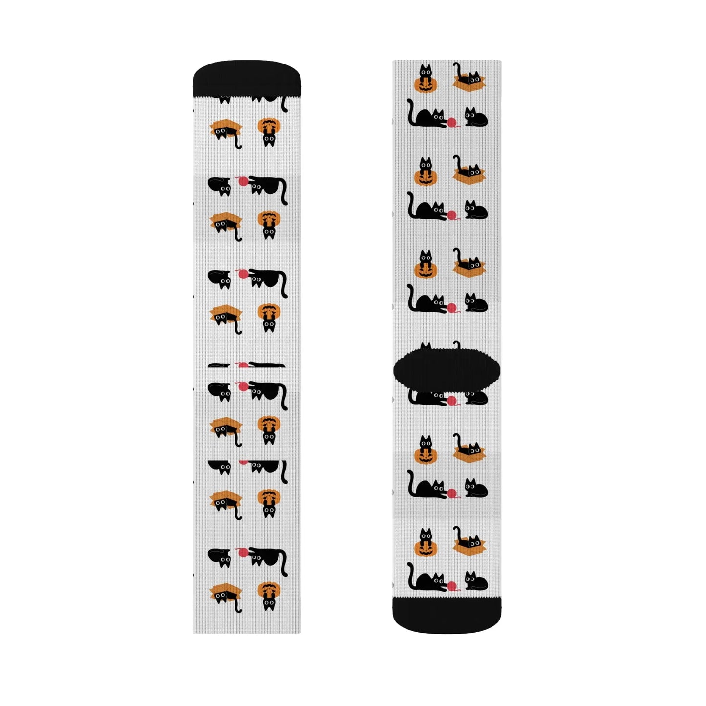 Cat Lovers Sublimation Socks - FloofChonk
