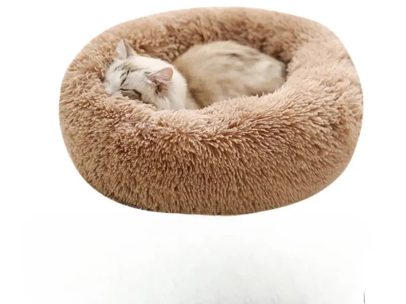 Plush Pet Nest - Warm and Washable Cat Bed - FloofChonk