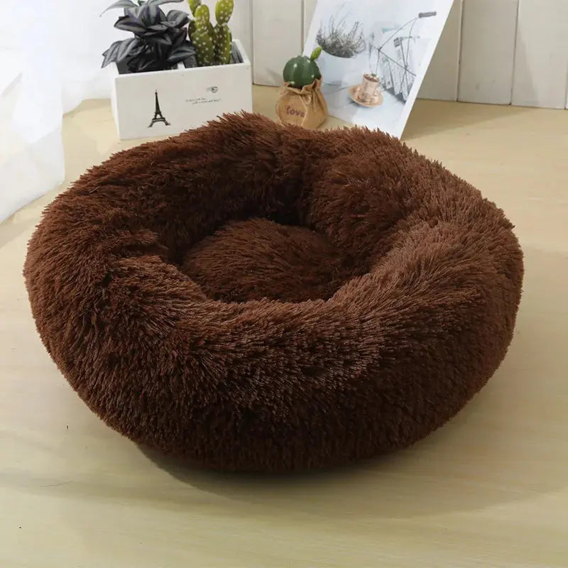 Plush Pet Nest - Warm and Washable Cat Bed - FloofChonk